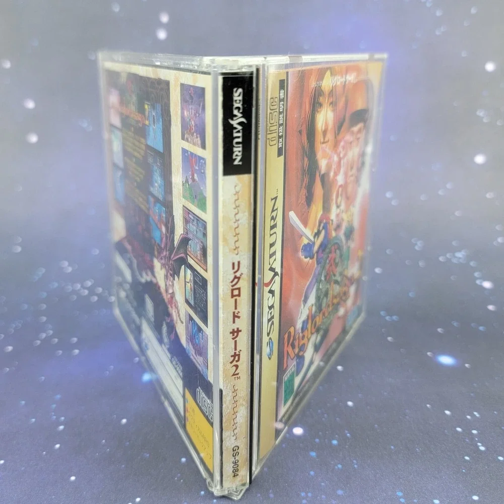 Riglord Saga 2 (Sega Saturn) JAPANESE Video Game w/ Manual 0533